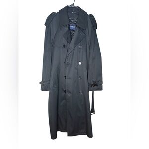 Bradley Jons for Gruner & Co black trench coat